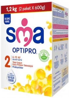 SMA 2 Numara Optipro 1200 gr 1200 gr Devam Sütü kullananlar yorumlar